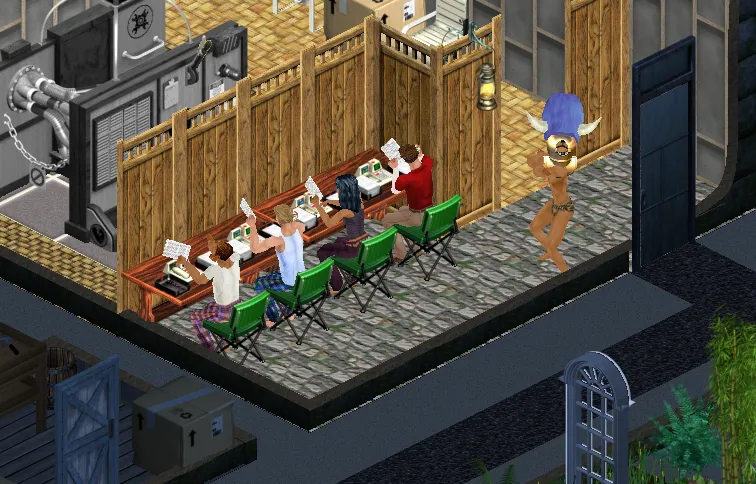 Telemarketers in-game